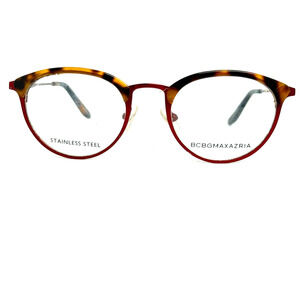 Bcbgmaxazria Astrid Wine Eyeglasses Frame 49-20-135mm H20746